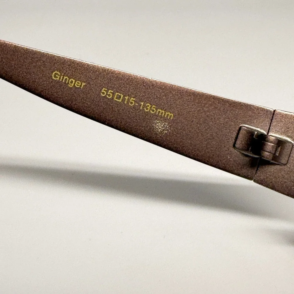Nicole Miller Collection Muse Ginger Eyeglasses Frames Brown‎ 55-15-135mm Womens